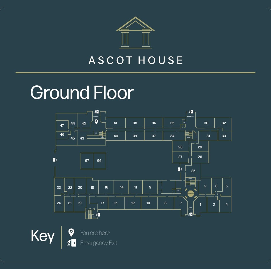Ascot House Ground Floor plan