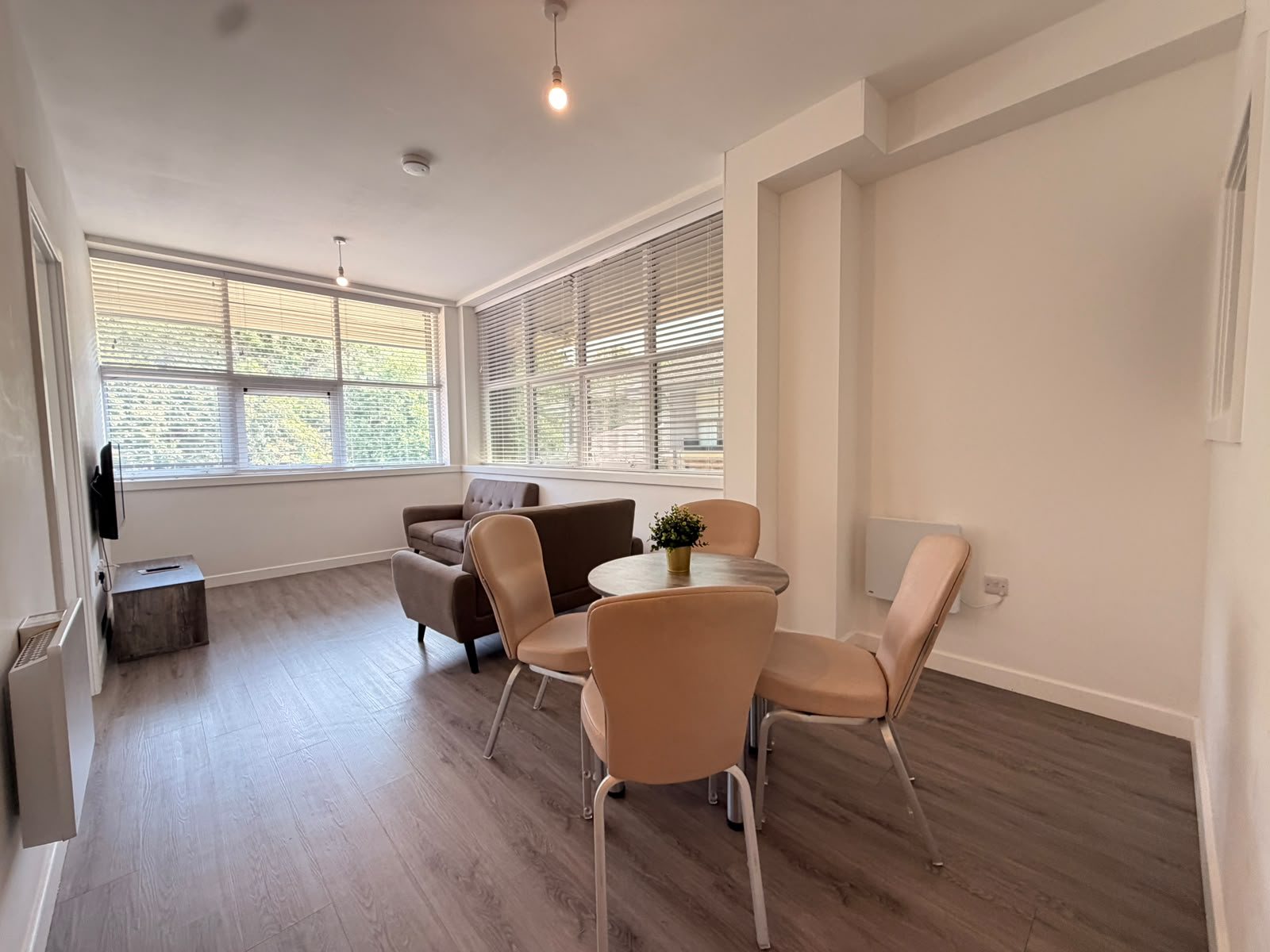 Living and dining area